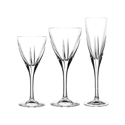 Conjunto de 18 copos para água e vinho Fusion