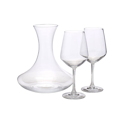 Conjunto de 7 copos Universum transparentes