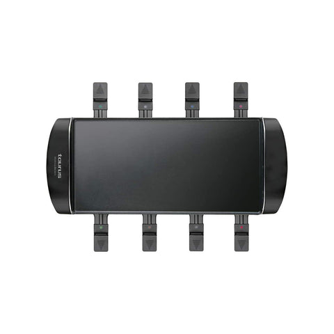 Grelhador antiaderente em alumínio 42x21cm 1400w