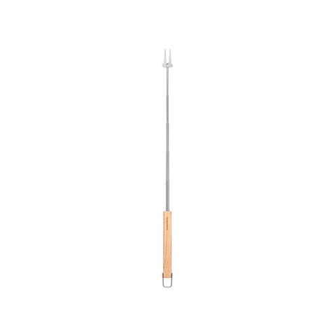 Garfo para Barbecue em Madeira e Aço