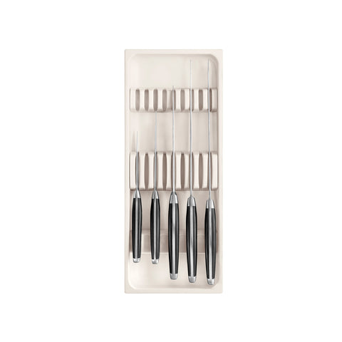 Porta-facas de gaveta 370x148mm