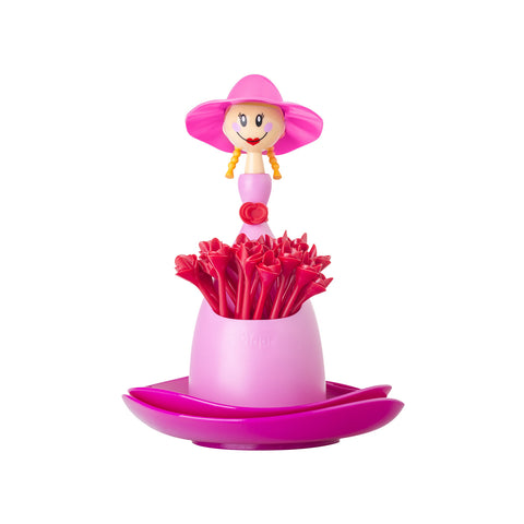 Conjunto de acessórios e 2 tabuleiros para aperitivos Dolls