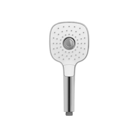 Chuveiro Powerboost cromado/branco D. 12cm