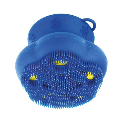 Esponja de silicone para loiça em forma de flor