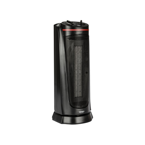 Aquecedor de Torre em Cerâmica Preto 2000w