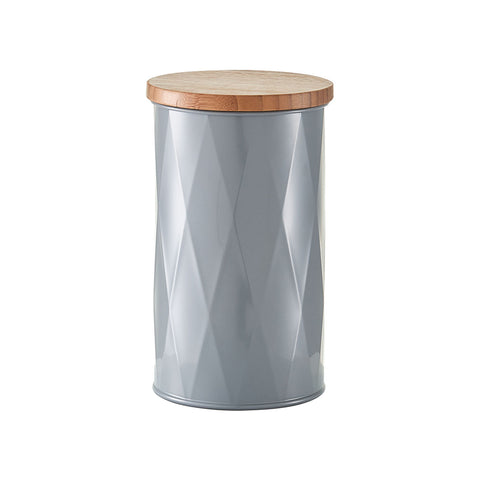 Recipiente com efeito de diamante e bambu 1600ml