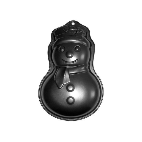 Forma antiaderente em forma de boneco de neve