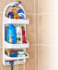 immagine-2-feridras-mensola-ovale-per-doccia-a-3-ripiani-in-plastica-bianco-27x62x12cm-ean-8033237844200