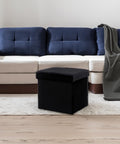 immagine-4-atmosphera-for-kids-pouf-pieghevole-in-velluto-nero-31x31cm-ean-3560232625015