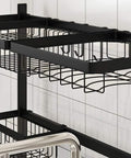 immagine-4-five-simply-smart-organizer-a-2-livelli-per-lavello-con-scolapiatti-in-metallo-nero-ean-3560238703014