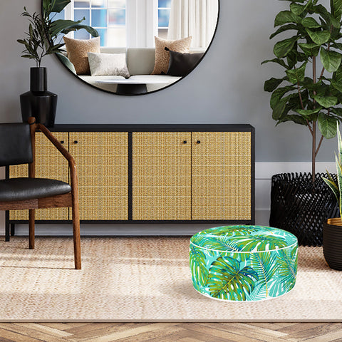 immagine-5-king-collection-pouf-ottoman-fantasia-a-foglie-sfoderabile-53cm-ean-8023755053864